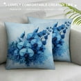thumbnail image 3 of Leisuo Flower Throw Pillow Cushion Cover, Orchids Reflections for Spring Calming Art, Decorative Square Accent Pillow Case, 3 of 5