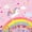 Multicolor 04, variant on Manfei Dreamy Unicorn Pattern Twin Comforter Sets,Kawaii Flowers Bedding Set,Pink,Pink Reversible,2-Piece,1 Comforter and 1 Pillowcase
