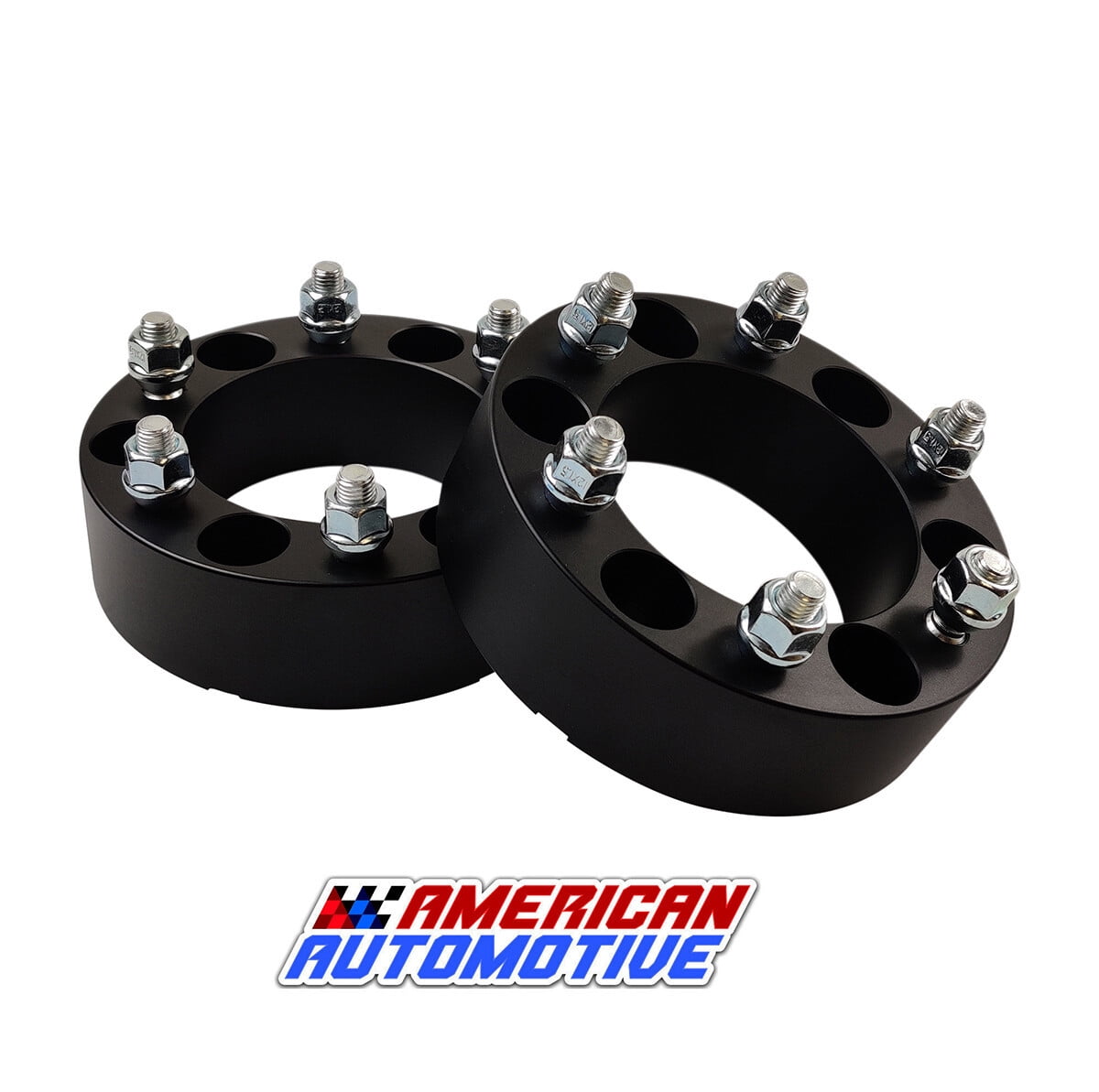 American Automotive 2pc 2 inch 6 x 5.5" Wheel Spacers (108mm Center