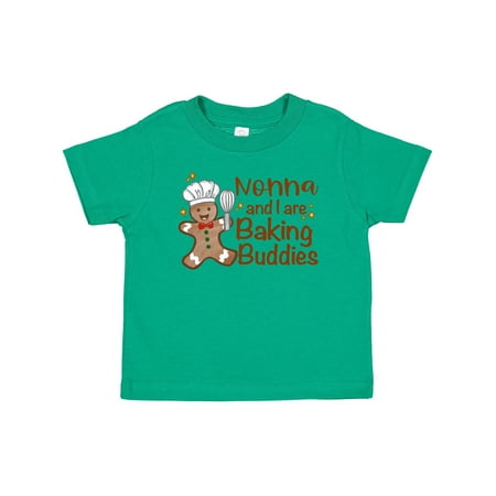 

Inktastic Nonna And I Are Baking Buddies Boys or Girls Baby T-Shirt