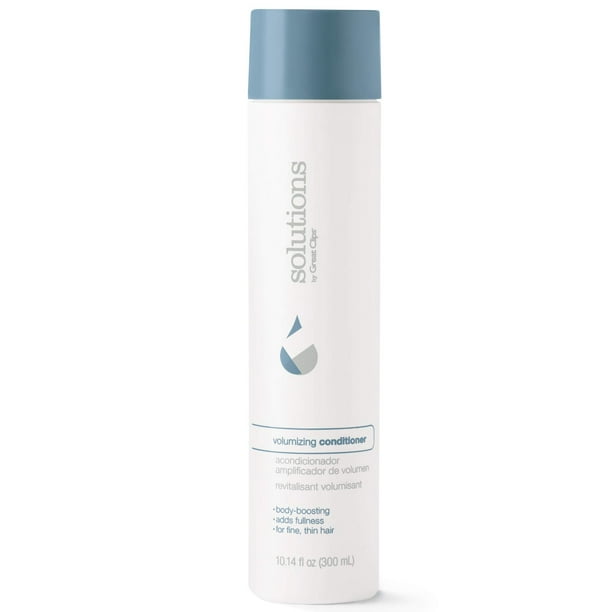 GREAT CLIPS Solutions Acondicionador voluminizador 10oz | Añade volumen, grosor y brillo | Para cabello fino y graso
