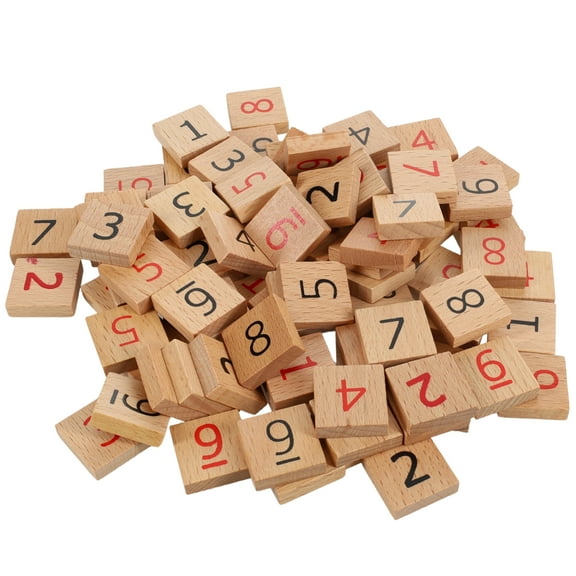 WE Games Replacement Wooden Sudoku Number Tiles - Extra Set of Pieces