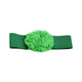 thumbnail image 3 of Women's Floral Elastic Dress With Decorative Floral Wide Waistband Very Long Belt Mens Belts Casual Belts for Dresses Vintage Belts for Men Wide Belt Mens Leather Belt Reversible Color Leather Belts, 3 of 3