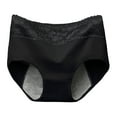 thumbnail image 1 of Culottes Menstruelles pour Femmes 4 Couches Culottes Menstruelles Étanches Culottes Menstruelles Bi Culottes Menstruelles Noires Flux Léger pour Filles Ados, 1 of 3