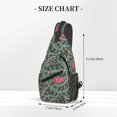 thumbnail image 2 of Sling Bag for Men, Paisley Pattern No.9091 Fanny Pack Crossbody Bags Shoulder Chest Bag, Small Gym Bag Anti Theft Crossbody Backpack Daypack for Travel Sports Running Hiking, 2 of 7