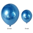 thumbnail image 1 of Globos Cromados Azules Globos Metálicos Azules para Fiesta Globos de Látex de 12 Pulgadas VUMSUM VUMSUM, 1 of 2