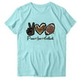 thumbnail image 2 of Socisucc Tee Shirts for Women Loose Fit Womens Short Sleeve T Shirts Womens Fashion Print Short Sleeve Out Blouse Funny Round Neck T-Shirt Tops, 2 of 3