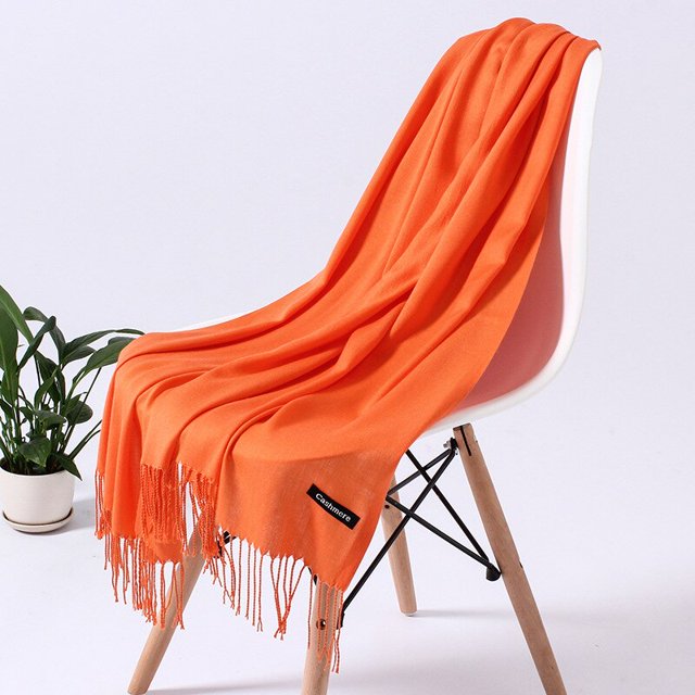 Bufanda de Cachemira de imitación suave para mujer, Hijabs largos de playa, chal cálido, Pashmina, pañuelo para la cabeza, bufandas negras para hombres, Otoño e Invierno Fivean unisex