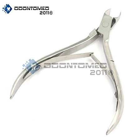 Spring Nipper - Odontomed2011® Stainless Steel Nail Nipper Double Spring 4 Inches Odm