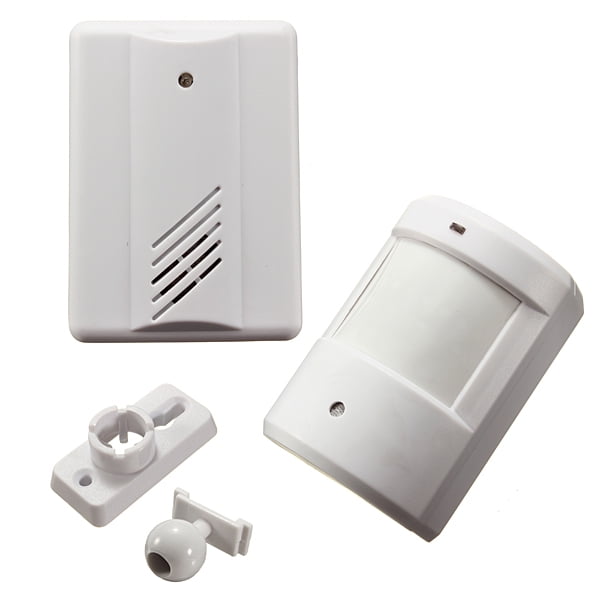 Driveway Wireless Detector Patrol Infrared Alarm System Bell Garage