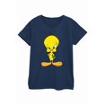 thumbnail image 1 of Looney Tunes Womens Angry Tweety Cotton T-Shirt, 1 of 5