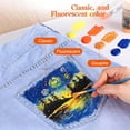 thumbnail image 4 of Acrylic Paint Brush Set 10pcs Nylon Hair Brushes for All Purpose Oil, 4 of 8