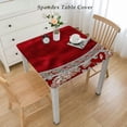 thumbnail image 2 of nygtbtfer  Red Persian Floral Round Tablecloth ,Traditional Oriental Boho Thicken Table Cloth,Washable Wrinkle-Free Tables Cover for Kitchen Daily Dinning Party Indoor Outdoor Tabletop Decor, 2 of 7