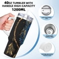 thumbnail image 3 of KLL Wolf Head And Dreamcatcher Print 40oz Stainless Steel Insulated Car Cup Coffee Mug with Spillproof Lid - Keep Your Drink Hot or Cold on the Go, 3 of 8