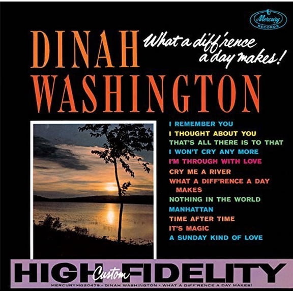 Dinah Washington - What A Diff Rence A Day Makes - Music & Performance - CD