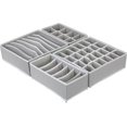 thumbnail image 2 of Simple Houseware Closet Underwear Organizer Drawer Divider 4 Set, 2 of 2