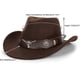 thumbnail image 2 of 2025 Latest Model Classic-Western-Cowboy-Hat Wide-Brim, 2 of 5