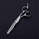 thumbnail image 3 of Kit de tijeras de peluquería de acero inoxidable de 15 cm (6 pulgadas) para corte y entresacado profesional del cabello, ideales para barberos y peluquería de mascotas., 3 of 5