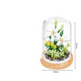thumbnail image 2 of Treingi 2024 Creative Wisehawk Mini Flower Pot Plant Building Block Divertido Tulipán Decoración Rosas Ladrillos DIY Navidad Niños Juguetes Regalos, 2 of 5