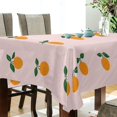 thumbnail image 5 of Yayeee Tablecloths 54" x 54" Rectangle Wrinkle Resistant Party Table Cover, Cartoon Citrus, 5 of 8