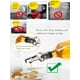 thumbnail image 5 of Dispensador de aceite, botella de aceite de oliva, botella dispensadora de aceite de oliva de vidrio de 17 oz, juego de vinagrera y aceite de cocina para cocina, verter aceite sin goteo y juego de boquilla fácil de verter Vhermosa Utensilios de Cocina, 5 of 8