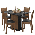 thumbnail image 1 of Juego de Comedor con Mesa y 4 Sillas Madesa Camélia MN 01, 1 of 5