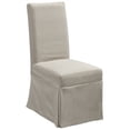 thumbnail image 1 of Progressive Muses Chaise d'Appoint avec Housse en Gris Tourterelle (Lot de 2), 1 of 4