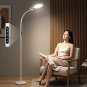 Shomterade Floor Light Therapy Lamp 10000 Lux, 3-in-1 SAD Lamp w/Remote & Touch Control for Home/Office