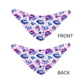 thumbnail image 3 of Naloa crystal Skull record lips Dog Bandana Large and Small-Dog Scarf Bib Handkerchief Accessories for Dogs and Cats(S-L)-Large, 3 of 5