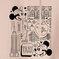 thumbnail image 3 of Disney - Mickey & Friends - Mickey & Minnie - The Big Apple 5th Avenue - Taxi - Juniors Cropped Pullover Hoodie, 3 of 5
