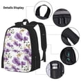 thumbnail image 3 of Fotbe Orchids Flowers Set Escolar 3 en 1 para Niños - Mochila Duradera con Lonchera Aislante y Estuche para Lápices - Mochila Escolar para Niños y Niñas, 3 of 7