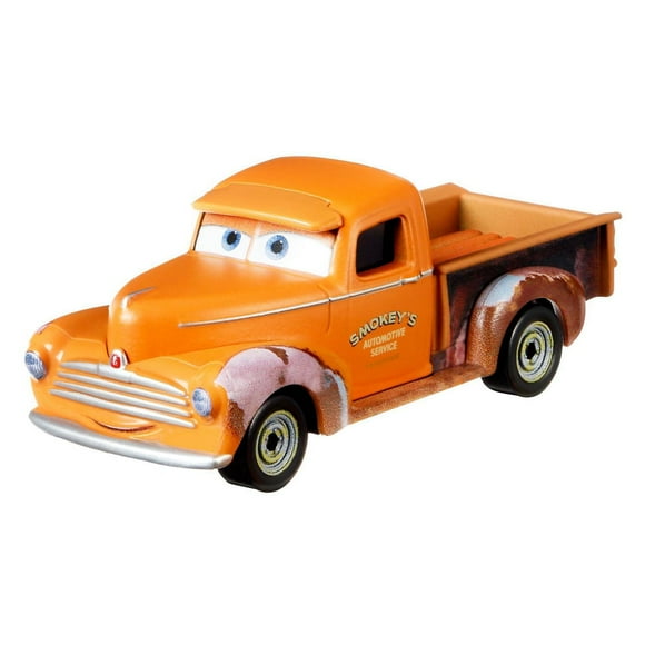 Véhicule à l'échelle 1:55 Smokey du film Cars 3 de Disney•Pixar
