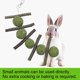 thumbnail image 3 of YUEHAO Pet Supplies Juguetes para masticar para los dientes Mejora la salud dental 100% natural Orgánico Verde, 3 of 7