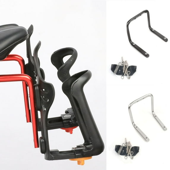 Cheers.US Double Water Bottle Holder Water Bottle Cages Basic MTB Bike Bicycle Metal Lightweight Water Bottle Holder Cages Brackets