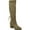 Olive, variant on Journee Womens Leeda Block Heel Knee High Boots