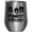 Silver, variant on God Family Steelers, Stainless Steel 12oz Wine Tumbler