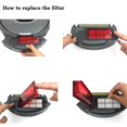 thumbnail image 4 of 10 filtros HEPA de repuesto para iRobot Roomba, compatibles con aspiradoras robóticas Roomba de las series 800 y 900 (980, 960, 880, 860, 870 y 890) con cepillo de limpieza incluido., 4 of 5