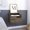 Brown, variant on Gray Floating Nightstand / Wall-Mounted with Drawer and Shelves
