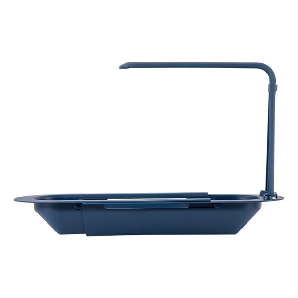 Telescopic Holder Rack Expandable Storage Drain Basket Rack Easy to Store Cleaning Utensils, Keep It Clean,