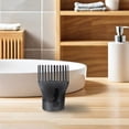 thumbnail image 4 of BESTYASH 4Pcs Black Hair Dryer Nozzle Concentrator with Wide Duckbilled Design for Precise Styling, 4 of 8