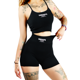 thumbnail image 1 of Conjunto Deportivo Casual Mujer Short y Blusa Stretch, Comodidad y Estilo UNITALLA, 1 of 5