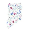 thumbnail image 4 of ATOGUTA Baby Girl Swaddle Wrap Cocoons Sleeping Bag with Matching Knotted Bow Headband Swaddle 0-3 Months, 4 of 5