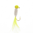 thumbnail image 2 of Slab Daddy Live Hair Jig 1/16 Refrigerator White, 2 of 2
