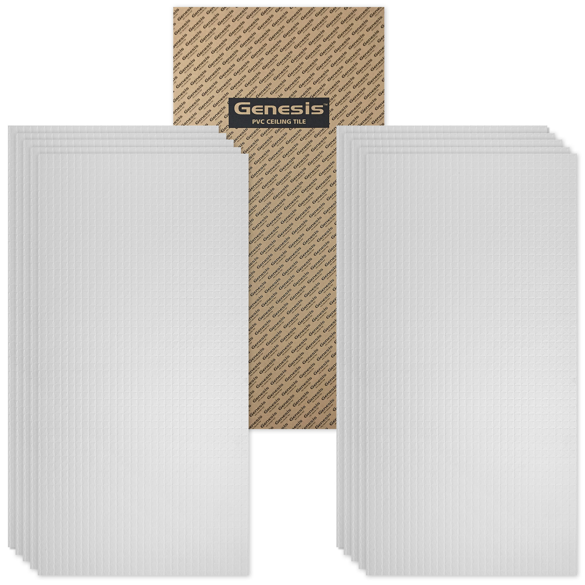 Genesis 2ft X 4ft Classic Pro Ceiling Tiles Easy Drop In