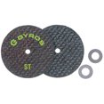 thumbnail image 2 of Disco de corte, giroscopios, discos de fibra ST, 4,4 cm de profundidad x 0,3 cm, 2 unidades, 2 of 3