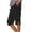 Black, variant on Long Shorts for Women Plus Size Hawaiian Beach Mid Rise Pants Comfortable Retro Trendy Clothes S Gray