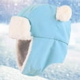 thumbnail image 2 of THSXS Kids Winter Hat Kids Beanies Winter Hat For Boys Girls，Earflap Cap Waterproof &Windproof Beanie Fleece Lined Kids Hat 1-2 Years, 2 of 9
