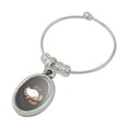 thumbnail image 2 of It's a Trap Cat Belly Rubs Funny Wine Glass Oval Charm Drink Marker, 2 of 3