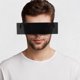 thumbnail image 2 of KAKOWELY 3 gafas de sol de censura: accesorios de plástico unisex para fotomatón con memes y barra negra. Gafas de fiesta de despedida de soltero con temática de internet para disfraz de Halloween., 2 of 4