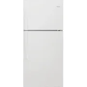 Whirlpool 30-inch 19.3 Cu. Ft. Top-Freezer Refrigerator with Garage-Ready Design - White